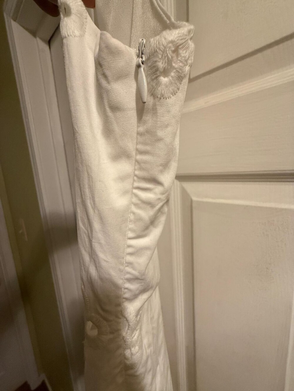 Fashion Nova White Eyelet Cutout Midi Dress - Picture 3 of 7